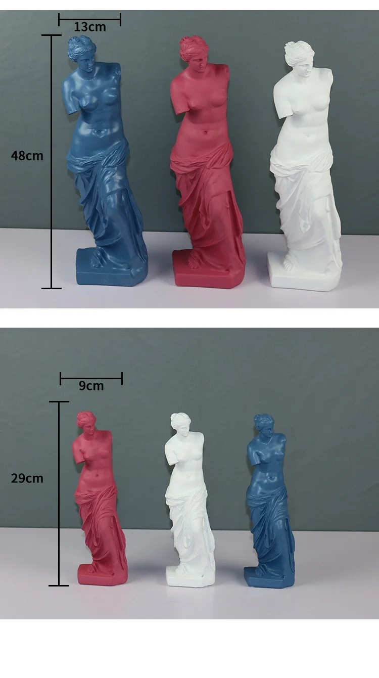 Venus De Milo, большая статуя из смолы, статуя богини Афродиты, статуя ...