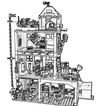 

01063 Friends Series Friendship House Building Block 808pcs Bricks Educational Toy Gift Compatible Friends 41340