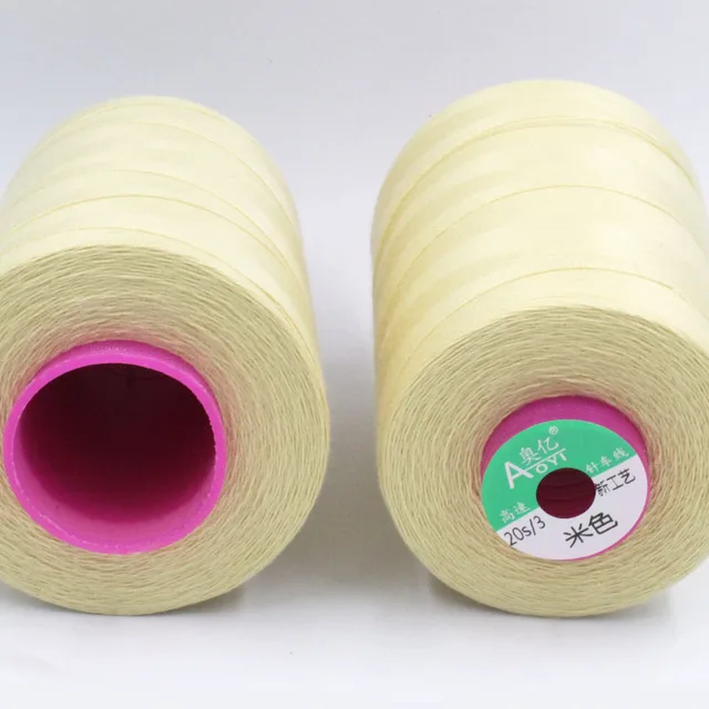 203 Cotton Polyester Sewing Thread 3000Yard Spool Quilting Threads for  automatic Sewing Machine Denim garment thread - AliExpress