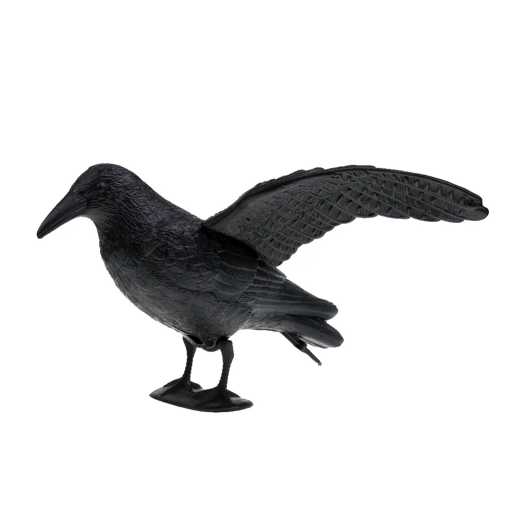 Realistic Outdoor Hunting Shooting Mallard Duck Goose Decoy Greenhand Gear Garden Yard Lawn Decor Bird Crow Scarecrow