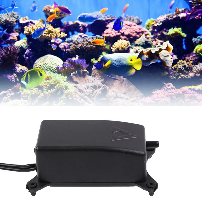 1.2L /min  Aquarium Air Pump Fish Tank Mini Air Compressor Oxygen Pump Aquarium Fish Tank Oxygen Pump Ultra Low Noise