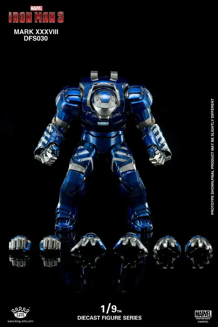 Marvel 1/9 KingArts KA Mark38 DFS030 фигурка литая под давлением Коллекционная 31 см
