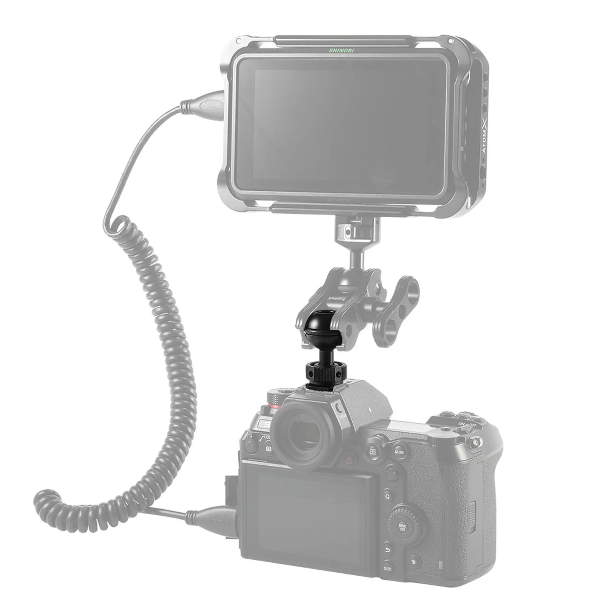 SmallRig шариковая головка с холодным башмаком DSLR камера установка для Волшебной руки Артикуляционная рукоятка обменная установка для быстрого выпуска 2383