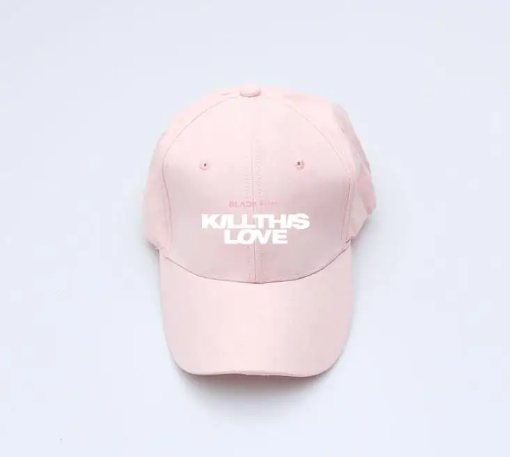 Kpop blackpink kill this love кепки с принтом модная унисекс k-pop модная Регулируемая замшевая ткань casquette
