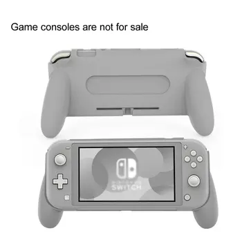 

Host Grip With Bracket Handle Grip Protective Shell For Switch Lite Non-Slip Handle Bracket With Card Slot Design