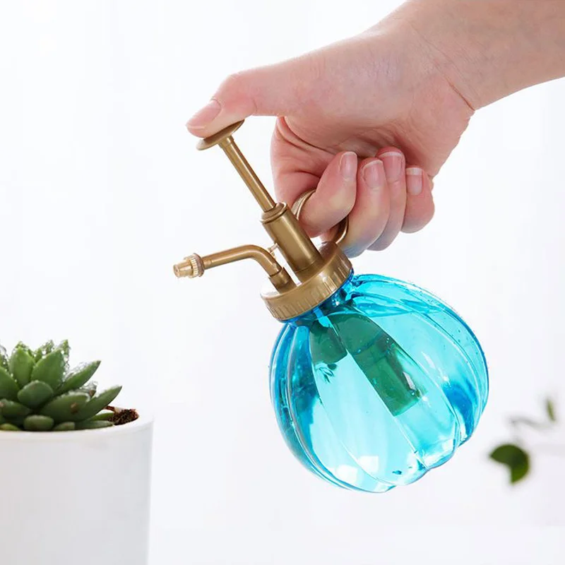

350ML Plant Flower Watering Pot Pump Spray Bottle Garden Fine Mist Mister Sprayer Hairdressing Refillable Containers