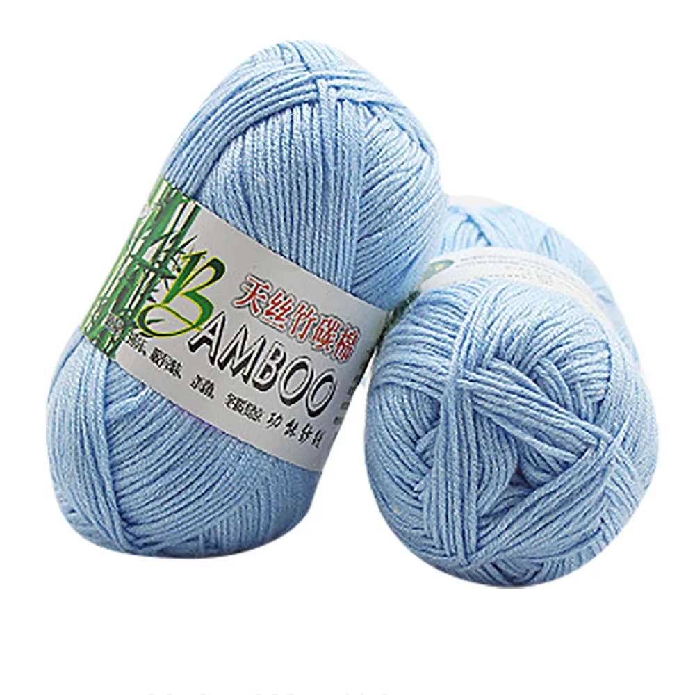 Bambus Baumwolle Garn Cotton Bamboo Wolle 5x100g Strickwolle Cotton Bamboo  40