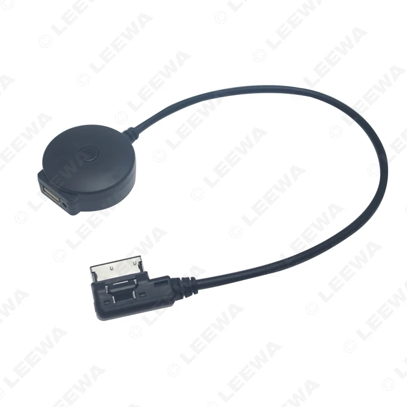 LEEWA автомобильный Радио медиа в MDI/AMI Bluetooth 4,0 USB кабель, адаптер для зарядки для Mercedes Benz аудио AUX кабель# CA6215