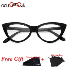 Новые сексуальные кошачьи глаза оптические очки женские прозрачные дизайнерские очки винтажные прозрачные оптическая рамка для очков oculos