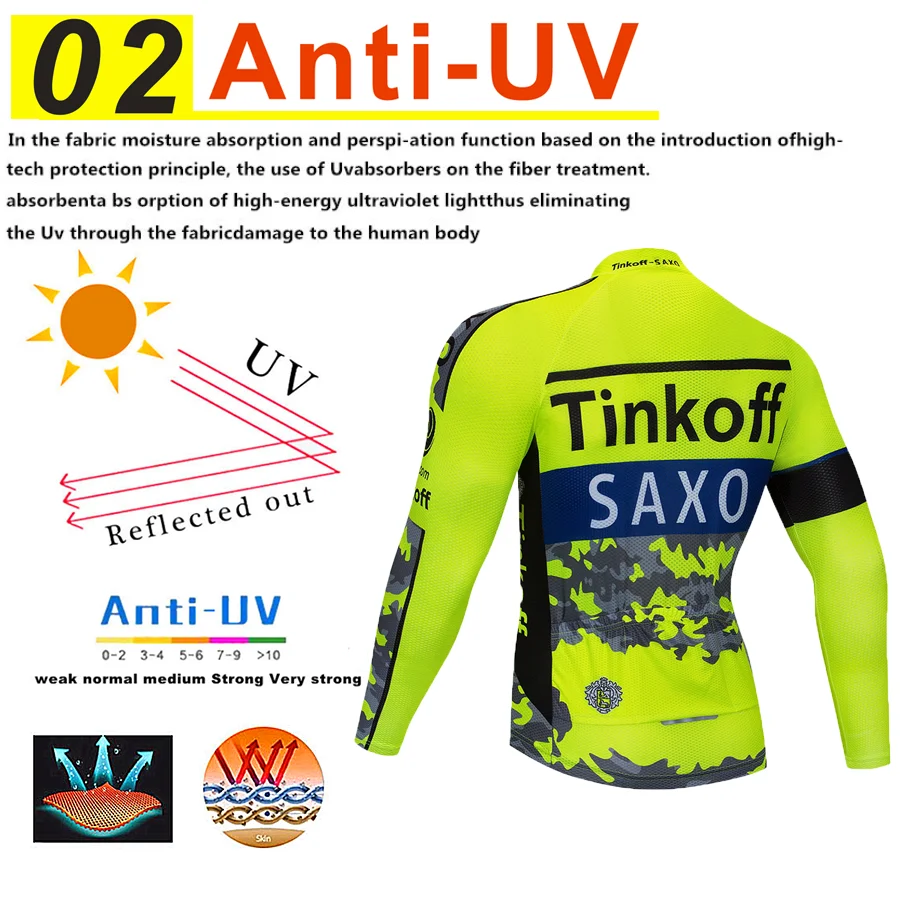 Зима Saxo bank Tinkoff термо флис Велоспорт Джерси Ropa Ciclismo MTB длинный рукав сохраняет тепло велосипед одежда велосипедная одежда