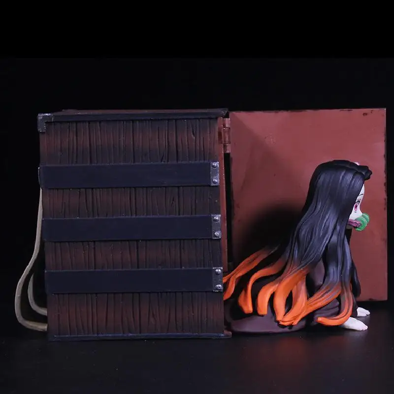 Nezuko камадо демон убийца Kimetsu без Yaiba Аниме ПВХ Фигурки игрушки Гараж Комплект