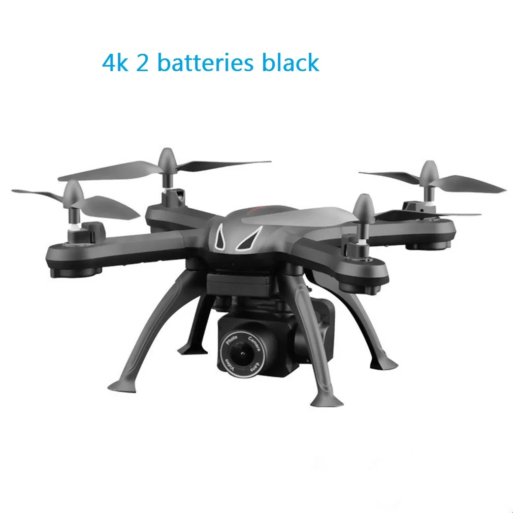 4k 2 battery black X6S Радиоуправляемый Дрон 4K 1080p Квадрокоптер с 720p 480p HD камерой 2,4 ГГц Wifi FPV дроны аэрофотосъемка Дрон долгое время RC самолет - Цвет: 4k 2 battery black