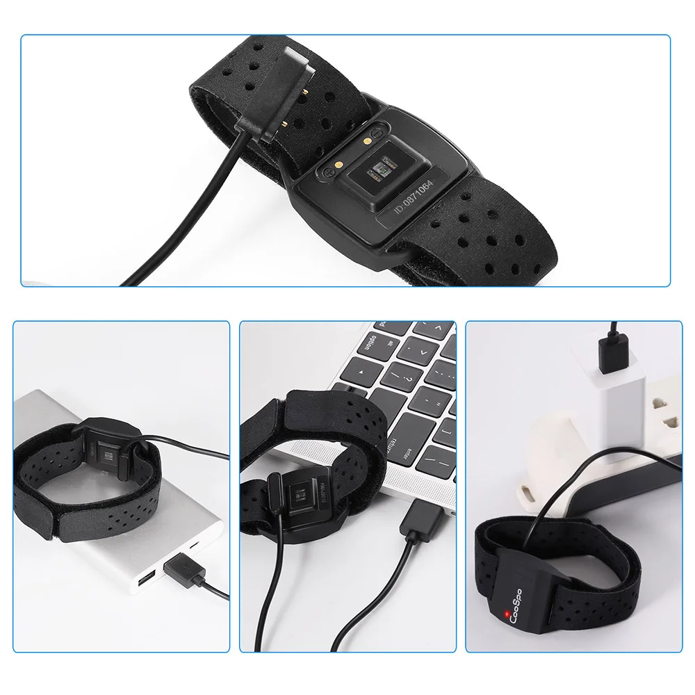 Монитор сердечного ритма CooSpo наружный фитнес браслет оптический датчик Bluetooth 4 0