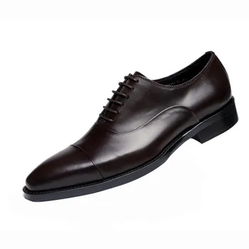

Men's Shoes Business Formal Wear Leather Shoes Cowhide Work Wear Cowhide Men Shoes