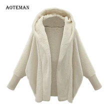 Осенне-зимнее женское пальто из искусственного меха повседневное свободное короткое пальто женские куртки длинное теплое однотонное пальто casaco feminino