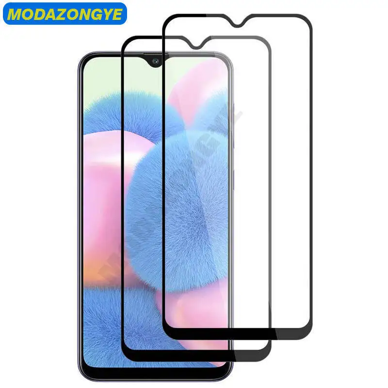 

Screen Protector For Samsung Galaxy A30S Tempered Glass Samsung GalaxyA30S A 30S A307F SM-A307F Protective Film Full Cover
