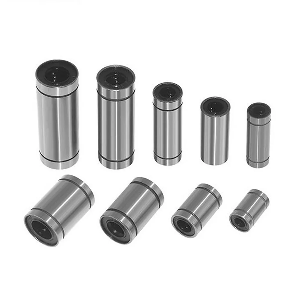 Miniature Linear Rail Linear Rail Linear Bearing Miniature Bearings LM8UU LM10UU LM16UU LM6UU LM12UU LM3UU Linear Bushing 8mm CNC Linear Bearings For Rods Liner Rail Shaft 3D Printers Parts