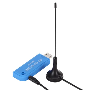 

TV Tuner With Antenna Mini Amplifier Plug And Play 25MHz To 1760MHz Dongle Portable SDR Receiver Stable RTL2832U R828D A300U DAB