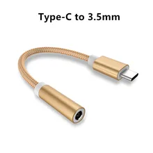 Usb type-C до 3,5 мм разъем для наушников AUX аудио кабель адаптер для samsung LG Nexus Oneplus Nokia Xiaomi huawei type C смартфонов