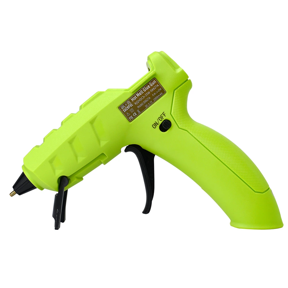 Hot melt glue gun Cordless 60W Lithium Battery Silicone Gun Household DIY  Tool 12V Rechargeable Sol Tool - AliExpress