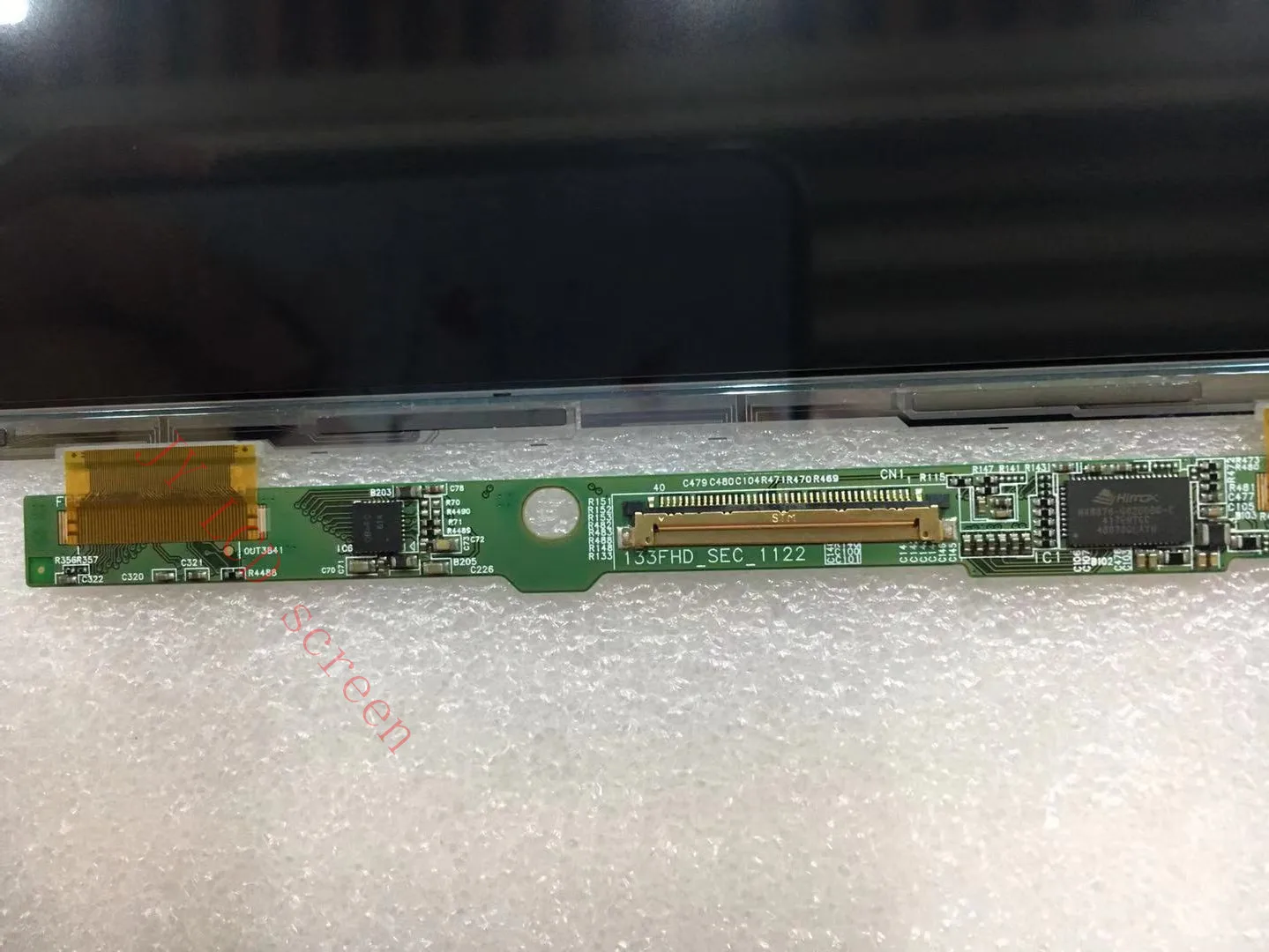Placa Display Lcd 13.3 para Samsung Tela de Vidro 1920*1080 para Notebook Samsung Circuito Interno - Imagem 4