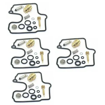 

4Set Repair Carb Repair Kits For Kawasaki ZX6R 1998-2002 ZZR 600 4PCS Parts
