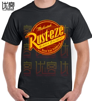 

Rusteze Logo Cool T-SHIRT ALL SIZES # Red Cool Casual pride t shirt men Unisex New Fashion tshirt Loose Size top funny tops