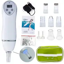 Портативное устройство для пилинга Удаление угрей пилинг для кожи Алмазная дермабразия массаж лица Уход за кожей костюм