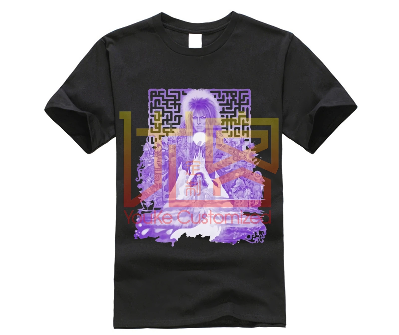 Loot Crate Labyrinth David Bowie T Shirt Exclusive - April Classic Style T-shirt winner tee Men Brand Clothing | Мужская одежда
