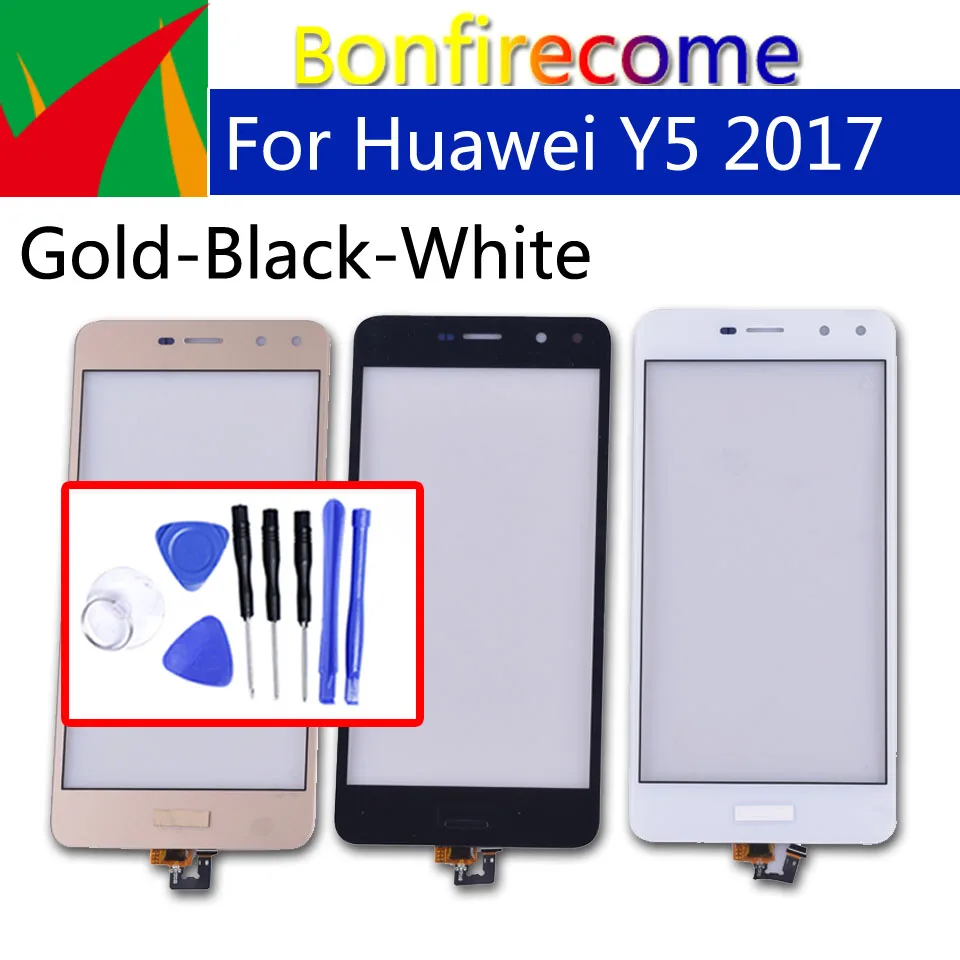 5 0 &quotдля Huawei Y5 2017 Сенсорный экран дигитайзер передней Стекло Панель для MYA L03 L23 L02