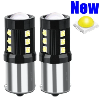 

2PCS New 1156 BA15s 7506 P21W R10W R5W LED Car Turn Signal Brake Light Tail Lamp Auto Rear Reverse Bulb Daytime Running Light