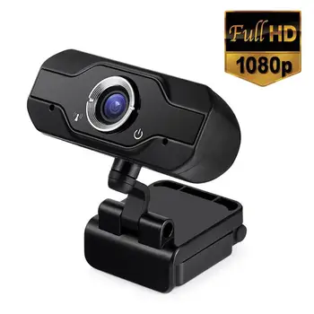 

HD 720P/1080P Webcam Mini Computer PC WebCamera with Mic Rotatable Cameras For Live Broadcast Video Calling Conference Work