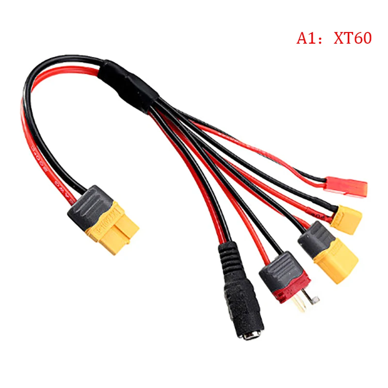 20 см 20AWG 4 0 мм банановый штекер к XT60 XT30 DC5.5 T зарядного устройства адаптер кабель