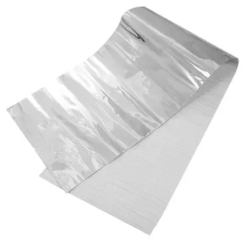 

Chrome Mirror Vinyl Film Wrap Sticker Decal Stretchable Reflective 152x40cm silver