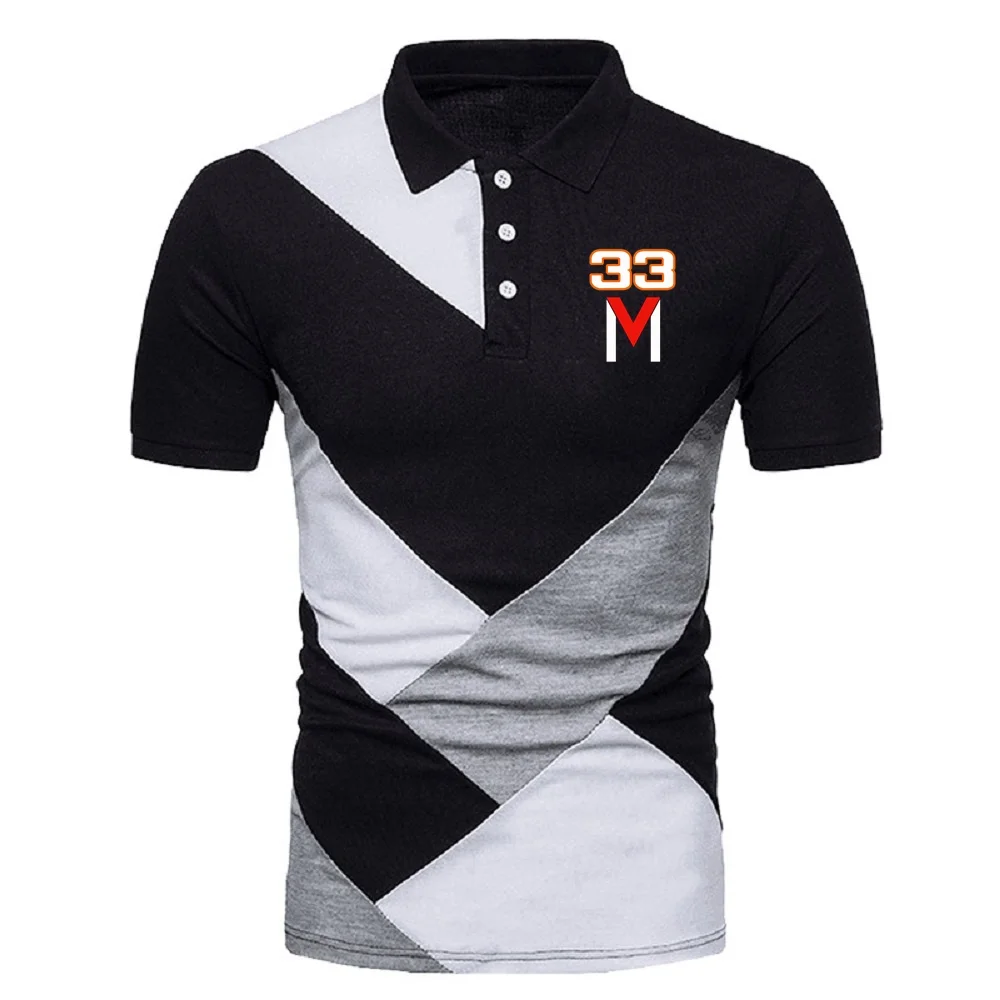 Polo Da Uomo T Shirt Pesca All'Aperto Caccia Giungla Stile Militare Top Tees Maxs Cars M33 Top Camicie Polo A Contrasto