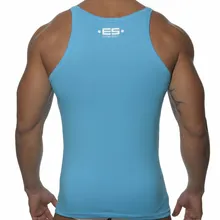 Es Мужское нижнее белье Брендовое модное обтягивающее сексуальное из чистого хлопка с принтом спортивный жилет 554