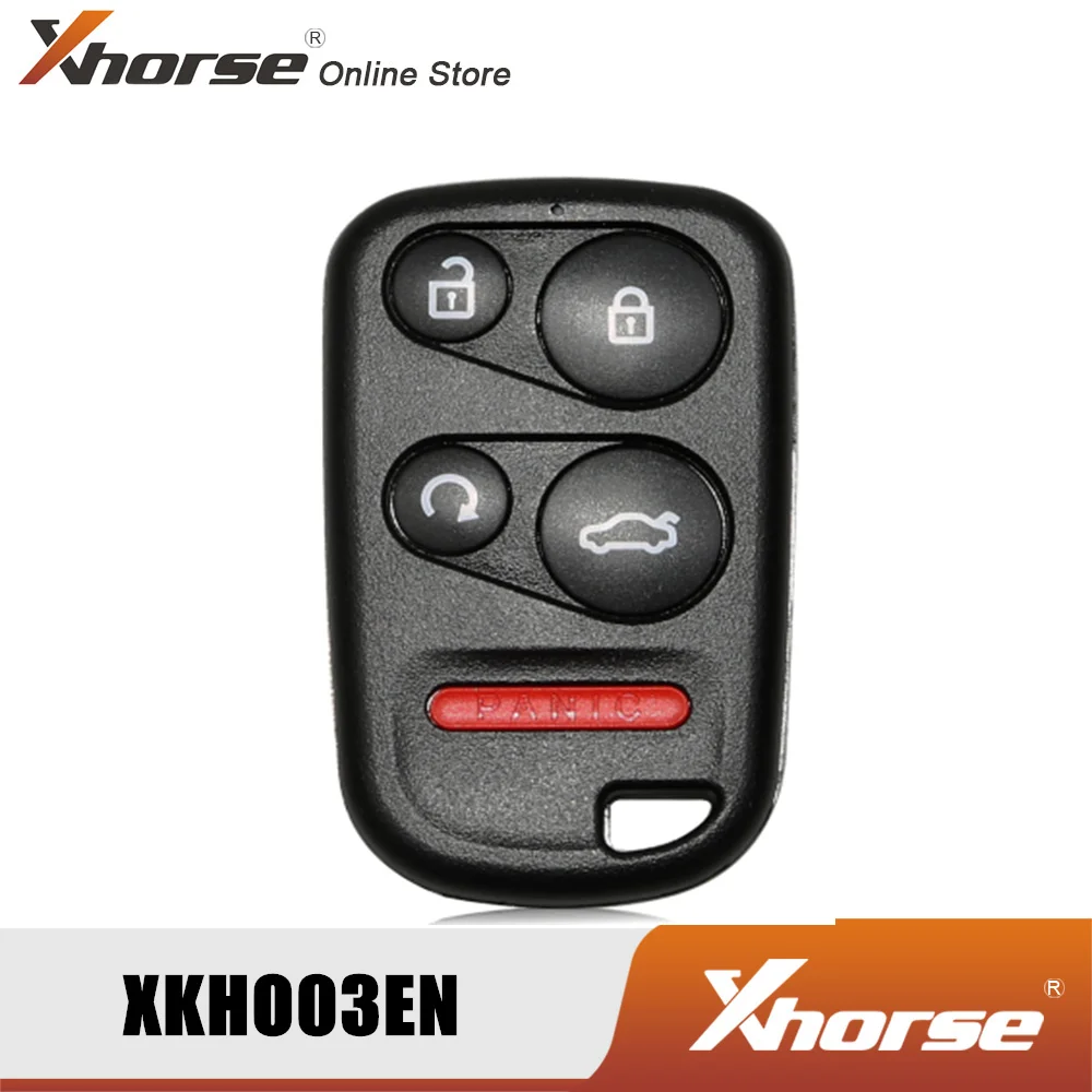 Универсальный дистанционный брелок XHORSE xjo03en для ключа VVDI с кнопкой дистанционного запуска и багажника 1 шт.| |