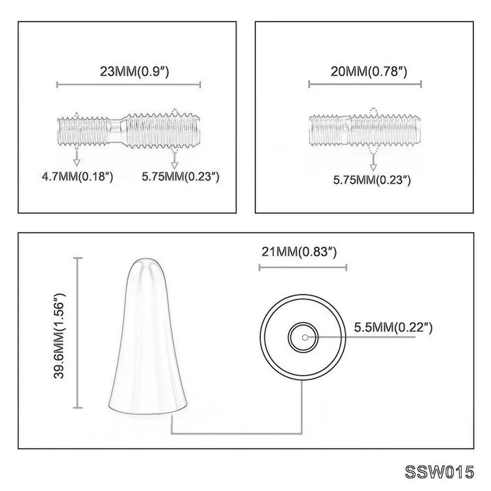Авто аксессуары украшения крыши антенна автомобильная антенна алюминиевая Антенна Ремонт для Horton автомобильные аксессуары