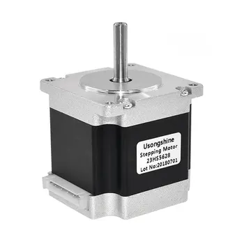 

23HS5628 4-lead Nema 23 Stepper Motor 2.8A With 6.35mm Shaft CNC Laser Grind Foam Plasma Cut Stepper Motor