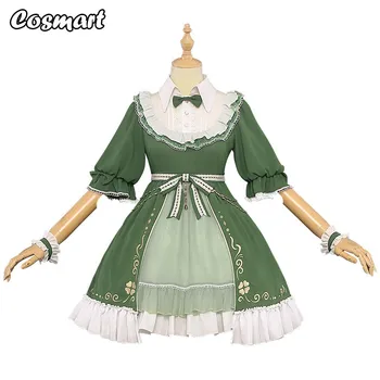 

[Pre-sale] Anime Boku no MY HERO ACADEMIA Asui Tsuyu Enchanter Lolita Uniform Dress Cosplay Costume Full set Halloween For Unise