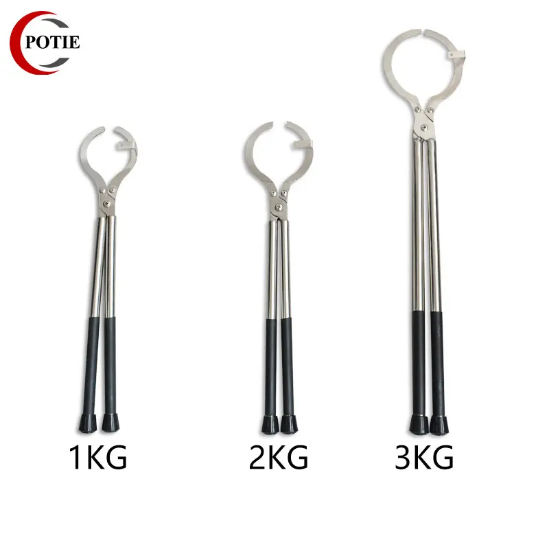 Jewelry Casting Tool 1KG 2KG 3KG Tong For Picking Up 1-3KG Graphite Crucible Matched Used With Melting Furnace, Casting Tools mini kaya crucible tongs for graphite furnace melting casting machine flask melting dish holder stainless clam jewelry pliers