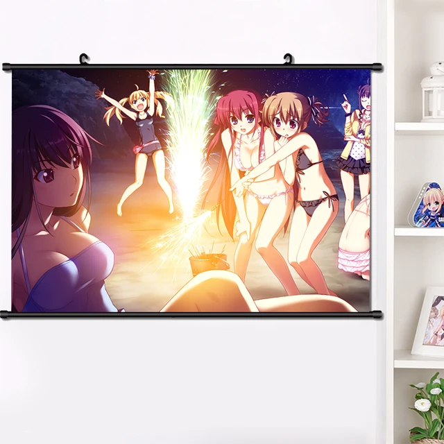 289321 Grisaia No Rakuen Yuuji Kazami Yu Miko Girls Anime PRINT POSTER