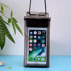 OLAF Universal Waterproof Smartphone Case - Protective Cover Pouch (Black)