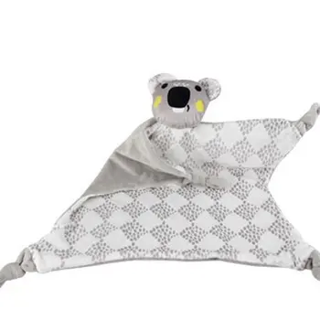 

Newborn Infant Soft Reassure Towel Bibs Animals Bull Sheep Monkey Appease Towel Plush Mobiles Crib Baby Grasping Toys for Kids