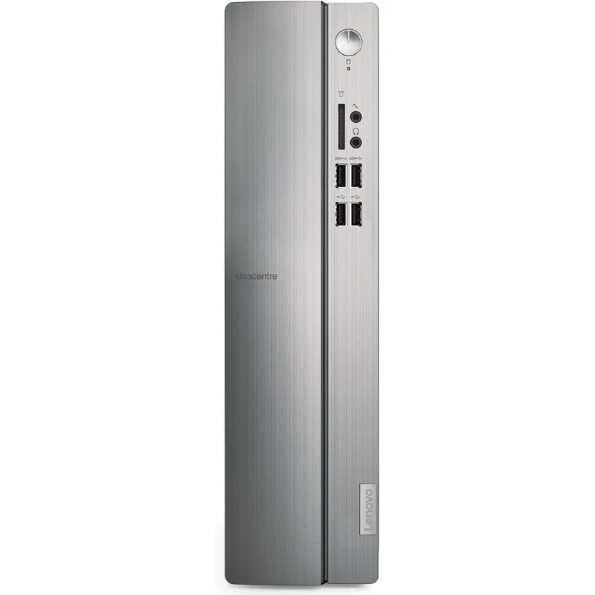 ПК Lenovo IdeaCentre 310S-08ASR SFF A9 9425/8Gb/1Tb 7.2k/R5/W10/черный/серебристый