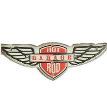 Горячая-Garage HOT Rod светодиодный неоновая вывеска знак домашний бар паб украшение стены знак Ретро винтажная декоративная живопись подвесной Железный Plat