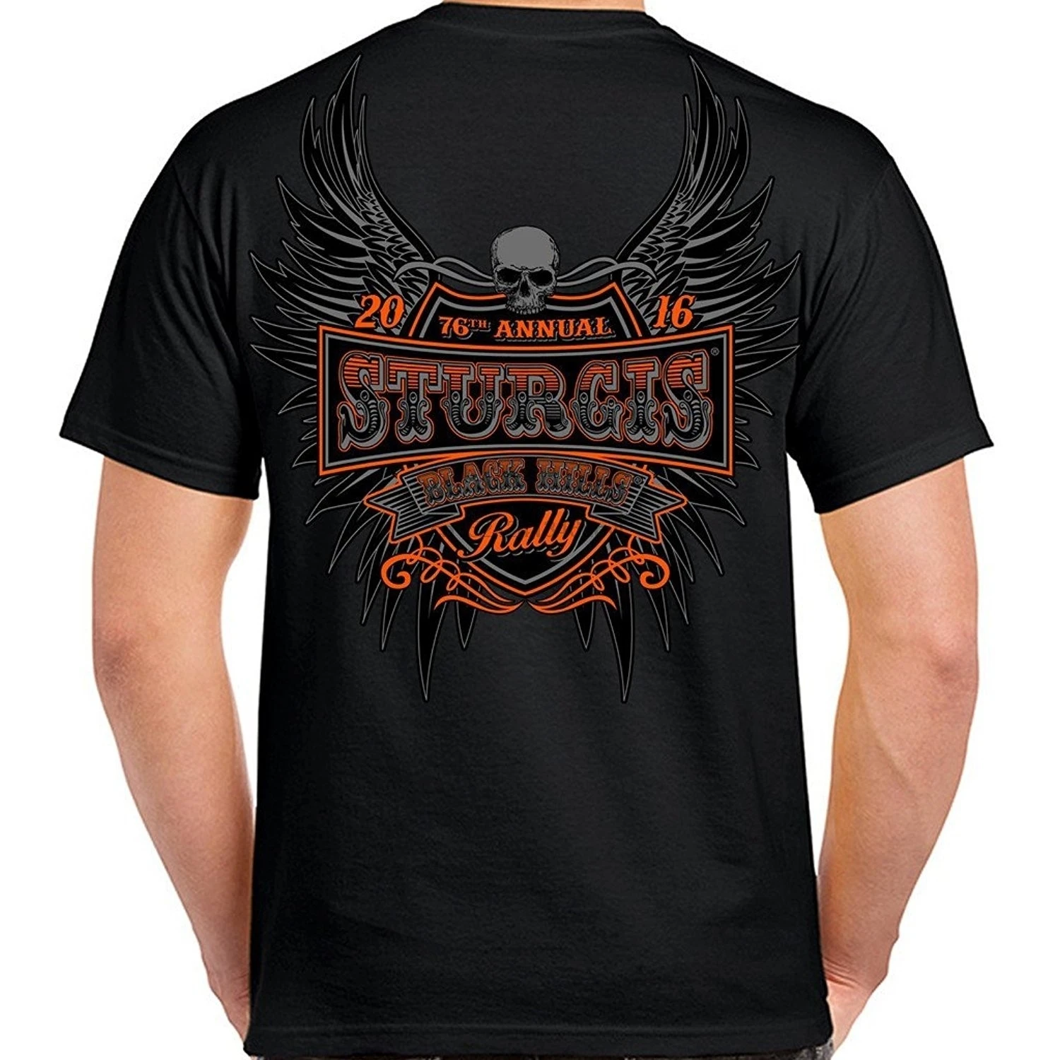 Смешная Мужская футболка на заказ Sturgis жесткая Рокерская велосипедная с коротким