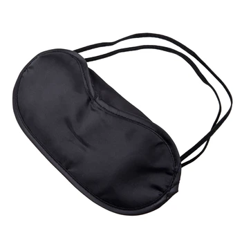 

10 x Eye Mask Shade Cover Blindfold Night Sleeping Black