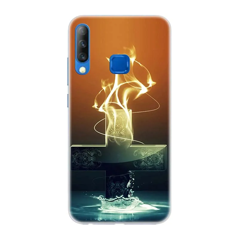 A208 Чехлы для Tecno Camon 11 CF7/11 Pro CF8/11 S CB7 6," чехол с принтом Роза волк чехол-крышка с узорами ТПУ+ PC задняя крышка Funda Para - Цвет: A208