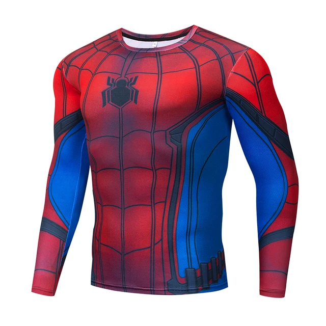spiderman workout shirt